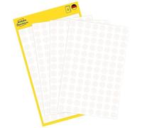 Avery Pastilles 3175 Ø 8 mm Papier blanc adhésif permanent 416 pièces