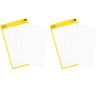 Avery-Zweckform 3175 Pastilles Ø 8 mm blanc 416 pc(s) permanente papier (Lot de 2)