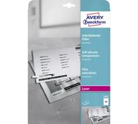 Avery-Zweckform 3482 Film auto-adhésif A4 imprimante laser transparent 25 pc(s)