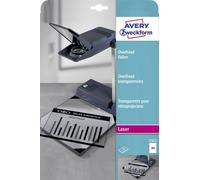 Avery-Zweckform 3562 Transparent pour rétroprojecteur A4 imprimante laser, photocopieuse transparent 25 pc(s)