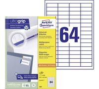 AVERY/Zweckform étiquettes, 48,5 x 16,9 mm, bord