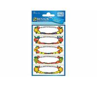 Avery Zweckform® 3712 Z-Design Étiquettes pour confitures Cadre pour fruits 3 feuilles/15 étiquettes(S)