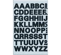 Décors et stickers enfant GENERIQUE Z-design étiquettes de lettres, noir avery 3780