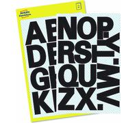 Avery Zweckform 3784, Étiquettes lettres, 85 x 160 mm, 28 autocollants / 2 feuilles, noir