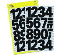 Avery Zweckform 3785, Étiquettes de chiffres, 85 x 160 mm, 28 autocollants / 2 feuilles, noir