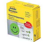 Avery Zweckform 3858 Points de classement (Ø 19 mm, 1/250 (Vert)