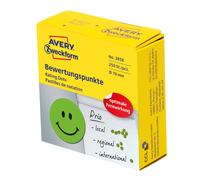 Avery Zweckform 3858 Rating Dots (Diameter 19 mm, 1/250 (Green)