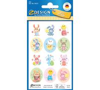 AVERY Zweckform 39222 AVERY Zweckform ZDesign Oster-Sticker "Glubschies"