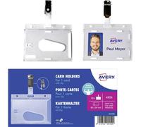 Avery Zweckform 4826 Pochette pour carte didentité (l x H) 85 mm x 54 mm 25 pc(s)