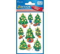 Avery Zweckform 52771 Lot De 36 Autocollants De Noël Matériau : Papier Weihnachtsbaum