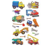 AVERY Zweckform 53209 Construction d'autocollant pour enfants 28 Autocollants