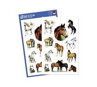AVERY Zweckform 53483 sticker chevaux enfants 22 stickers