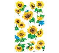 Avery Zweckform 54103 Decoration Decal, Sunflowers 30 Stickers 30 Aufkleber Sunf