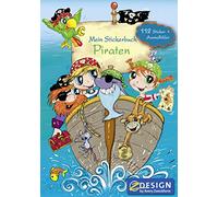 Avery zweckform 57797-stickers-livres de jeu pour enfant pirate motivbuch 112 avec autocollants