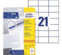 Avery Zweckform 6174 Lot de 525 étiquettes universelles 70 x 42,3 mm (Blanc) (Import Allemagne)