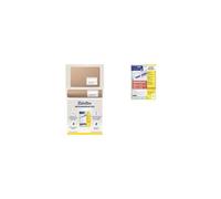 Avery-Zweckform 6175-65 Universal-Etiketten 105 x 48 mm Papier Weiß 65 Blatt Permanent haftend Tintenstrahldrucker, Laserdrucker, Farblaserdrucker, Kopierer, (6175-65)