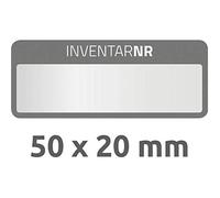 Avery Zweckform 6905 Inventaire Étiquettes 50 x 20 mm, 10 feuille/50 étiquettes de, Noir