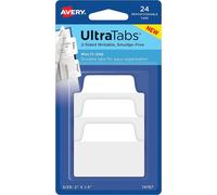 Avery Zweckform 74787 Bande adhésive, petit format, 24 pièces, blanc