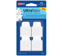 AVERY Zweckform 74788 AVERY Zweckform UltraTabs Mini Haftmarker weiß 40 Blatt