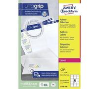 AVERY Zweckform Adressetiketten Etiquettes Blanc Original L7160-100