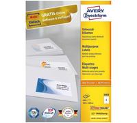 Avery Zweckform Autocollants A4 105x148 Mm