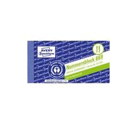 Avery Zweckform Numéros Blocks 105 x 53 mm - 1-1000 ve = 10 x 100 feuilles Couleurs assorties