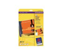 Avery Jaquettes CD C32250-25 – 25 feuilles microperforées 185 g 151×118 mm (Import Allemagne)