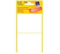 Avery Zweckform - Blanc - 59 x 77 mm 8 étiquette(s) (4 feuille(s) x 2 étiquettes multi-emploi Blanc G