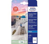 Avery Zweckform C2570-20 Papier photo jet d'encre premium, 10x15, couché une face, 250 g/m², 20 feuilles
