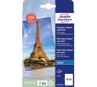 Avery Zweckform C2570-50 Papier photo jet d'encre premium, 10x15, couché une face, 250 g/m², 50 feuilles