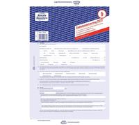 Avery Zweckform Contrat de location 2873 A4 2x4feuilles 5 pcs/paquet