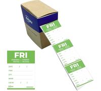 Avery-Zweckform DLDFRIREV-500 Etiquette multifonctions 40 x 56 mm papier vert 1 pc(s) décollable inscription à main