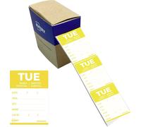 Avery-Zweckform DLDTUEREV-500 Etiquette multifonctions 40 x 56 mm papier jaune 1 pc(s) décollable inscription à main