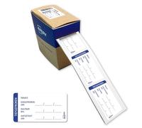 AVERY Zweckform ETICOLD.DE Lot de 200 étiquettes de congélation alimentaire HACCP (65 x 35 mm, en rouleau, résistantes au froid, pré-imprimées en permanence)