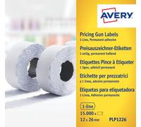 Avery Zweckform Étiquette continue PLP1226 12x26mm 15.000 pcs/paquet