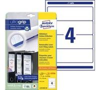 AVERY Zweckform Etiquette pour dos de classeur, 61 x 192 mm