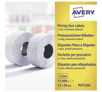 Avery-Zweckform Etiquette prix PLP1226 fixation permanente Largeur des