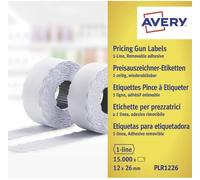 Avery-Zweckform Etiquette prix PLR1226 décollable Largeur des étiquettes: 26 mm Hauteur de l'étiquette: 12 mm blanc 15000 pc(s)