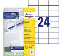 AVERY Zweckform Etiquette universelle, 70 x 37 mm, blanc G