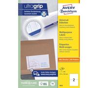 Avery Zweckform A4 210 X 148 Mm Stickers Clair