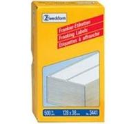 Avery Zweckform 3433 Paquet de 1000 étiquettes à affranchir 163 x 43 mm (Blanc) (Import Allemagne)