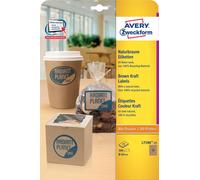 AVERY Zweckform Etiquette couleur Kraft, diamètre: 60 mm G