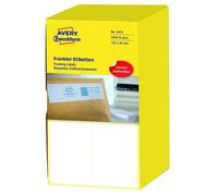 AVERY Zweckform Étiquettes d'affranchissement 135 x 38 mm double blanc 1.000 étiquettes