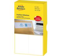 AVERY Zweckform Étiquettes d'affranchissement 163 x 43 mm double blanc 500 étiquettes
