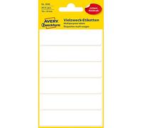 AVERY Zweckform étiquettes multi-usages, 76 x 19mm, blanches