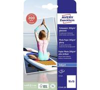 Avery Zweckform Everyday C2549-20P Papier photo 10 x 15 cm 200 g/m² 50 feuille(s) brillant