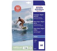 Avery-Zweckform Everyday Inkjet Photo Paper glossy 2415 Papier photo DIN A4 160 g/m² 50 feuille(s) brillant