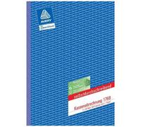 Avery Zweckform 1768 Caisse de facturation (A4, avec TVA Colonne, 2 x 40 feuilles) Blanc/Jaune