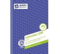 Avery zweckform formularbuch lieferschein, rc, a5 1240 G