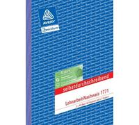 Avery Zweckform Formularbuch "Lohnarbeit-Nachweis", Sd, A5